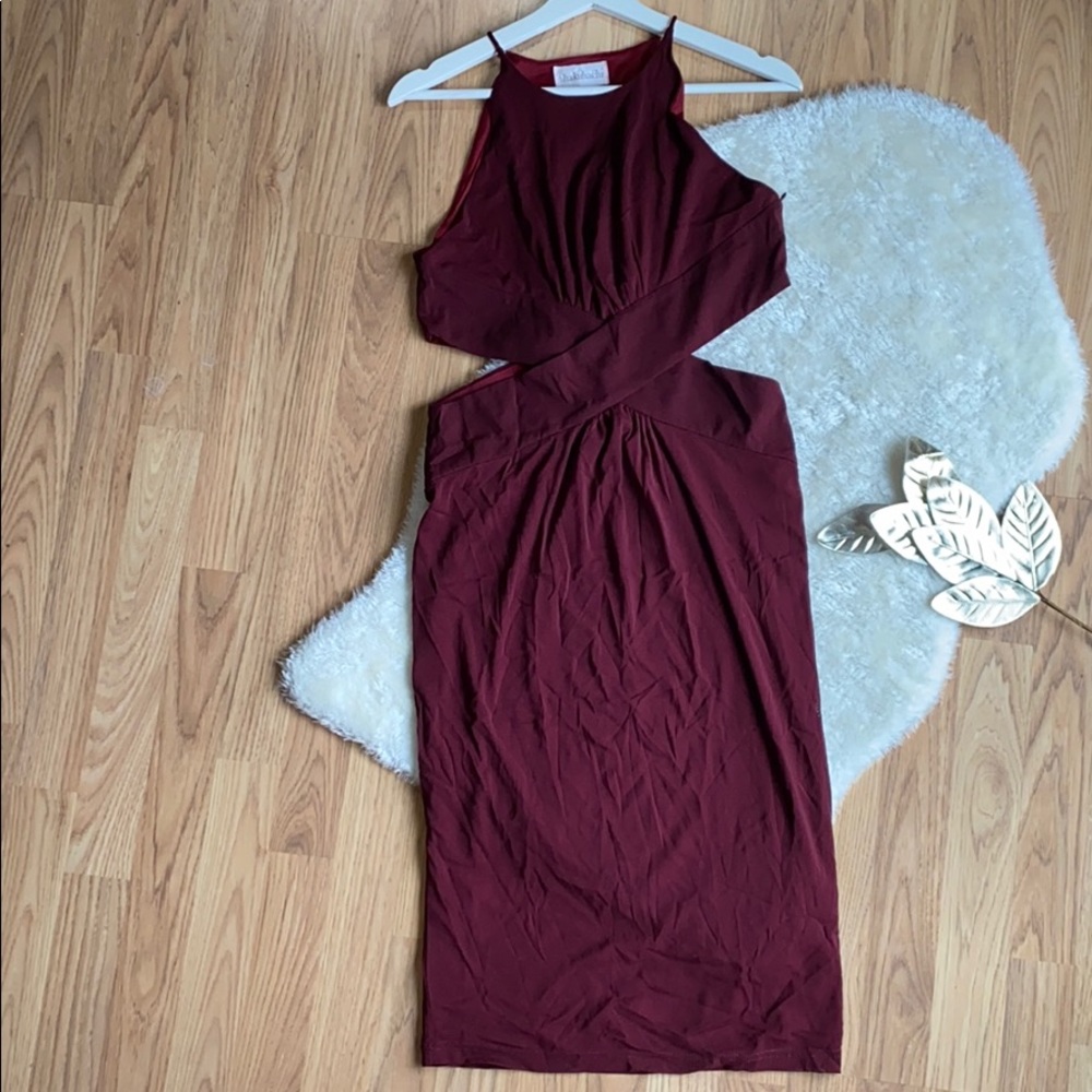 Shakuhachi Cut Out Dress